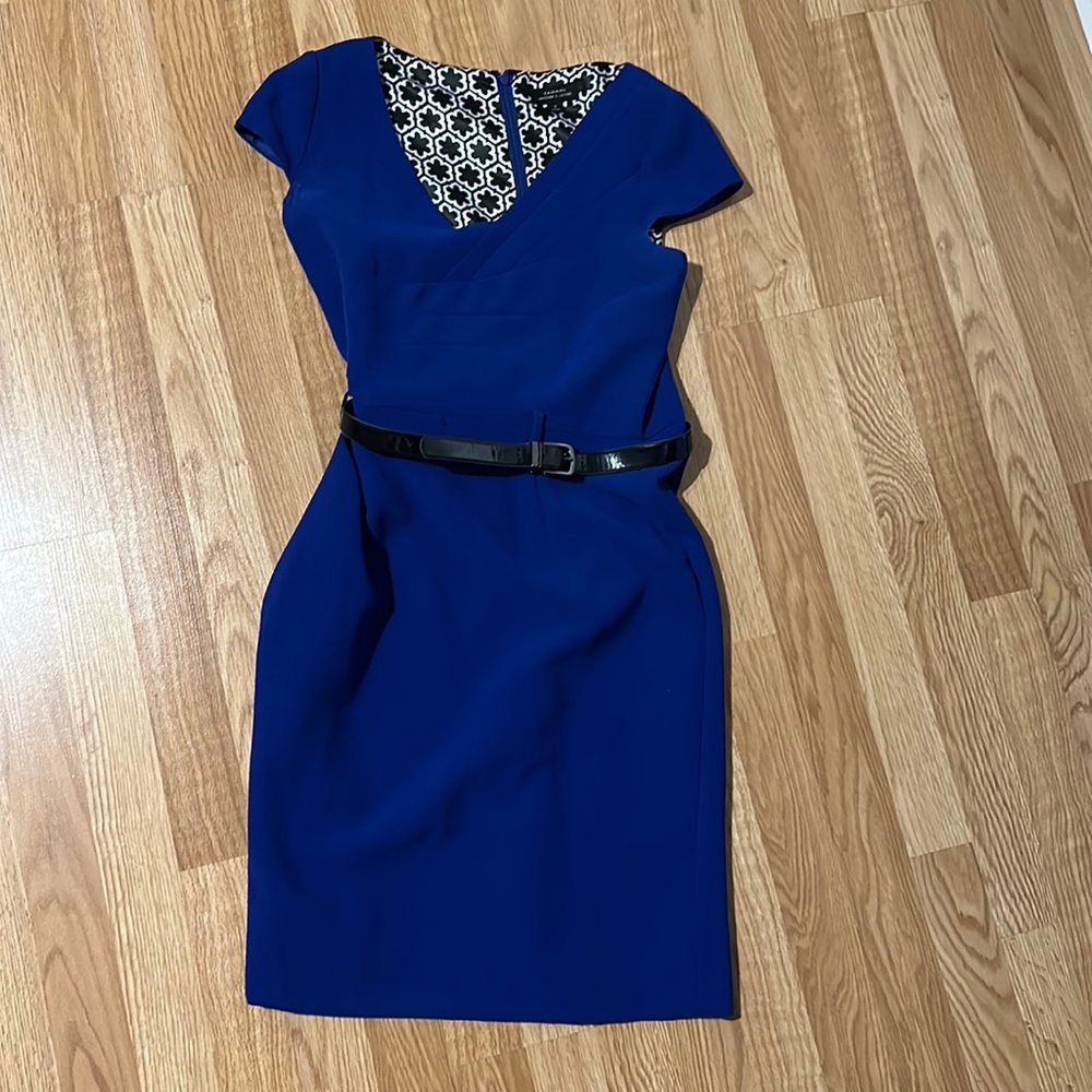 Tahari Royal Blue dress